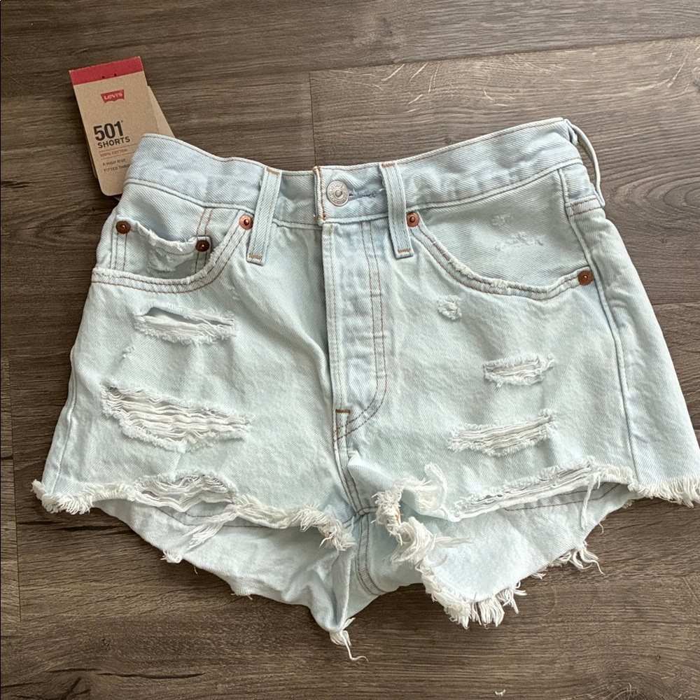 Levi's Women's Size 24 High Rise 501 Jean Shorts